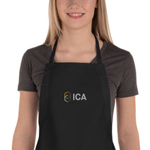 Load image into Gallery viewer, Embroidered Apron in Black