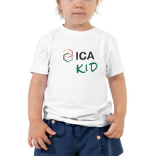 Load image into Gallery viewer, Toddler Short Sleeve Tee with green text