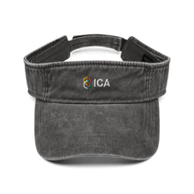 Load image into Gallery viewer, Gray Denim Visor
