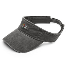 Load image into Gallery viewer, Gray Denim Visor
