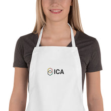 Load image into Gallery viewer, Embroidered Apron in White
