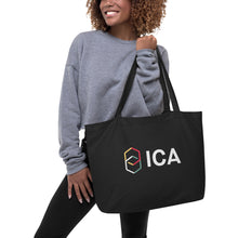 Load image into Gallery viewer, Large Organic Tote Bag with Acronym Logo
