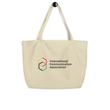 Load image into Gallery viewer, Large Organic Tote Bag in Canvas with Full Logo
