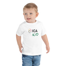 Load image into Gallery viewer, Toddler Short Sleeve Tee with green text
